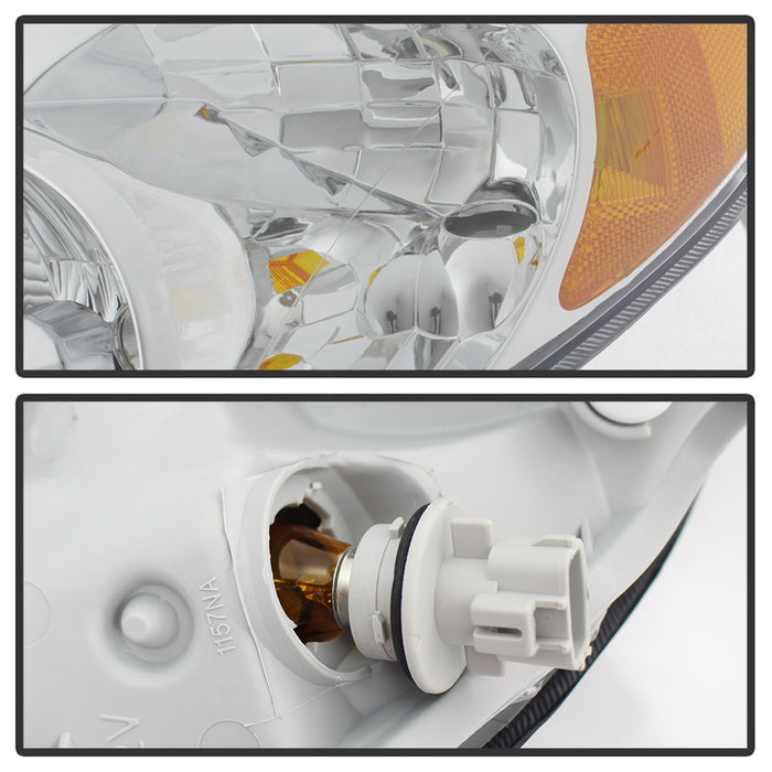 SPYDER xTune 03-08 Toyota Matrix Driver Side Headlights - OEM Left (HD-JH-TM03-OE-L) 9038419