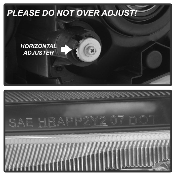 SPYDER xTune 10-11 Toyota Prius OEM Style Halogen Headlights - Black (HD-JH-TPRI10-AM-BK) 9039188