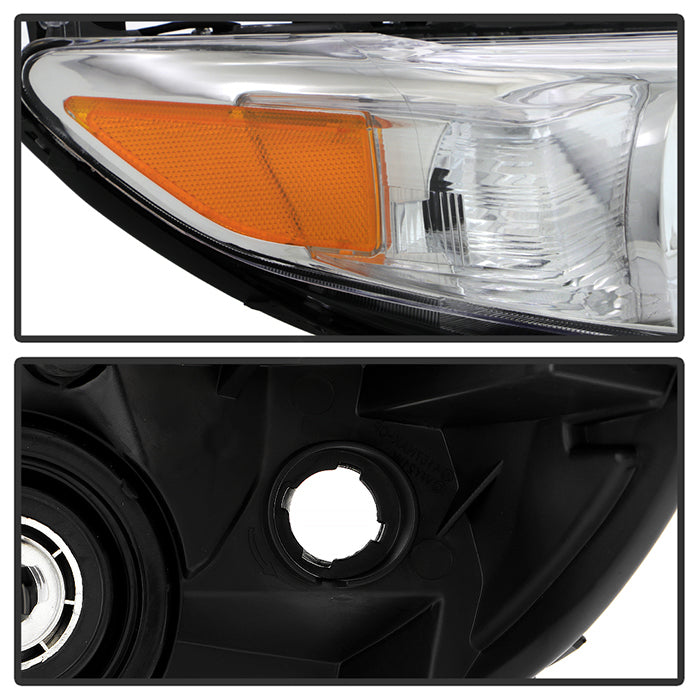 SPYDER xTune 11-16 Toyota Sienna (w/o Running Lights) Halogen Headlight - OEM Right (HD-JH-TSIE11-OEC-R) 9039652