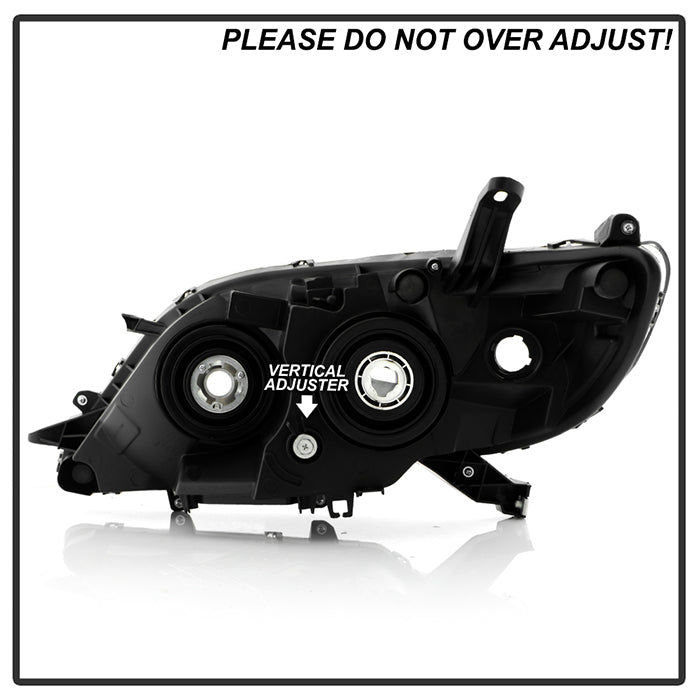 SPYDER xTune 11-16 Toyota Sienna (w/o Running Lights) Halogen Headlight - OEM Right (HD-JH-TSIE11-OEC-R) 9039652