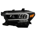 SPYDER Xtune 20-22 Toyota Tacoma Full LED w/DRL Headlight - OE Black Left (HD-JH-TTA20-FLED-OE-BK-L) 9953323