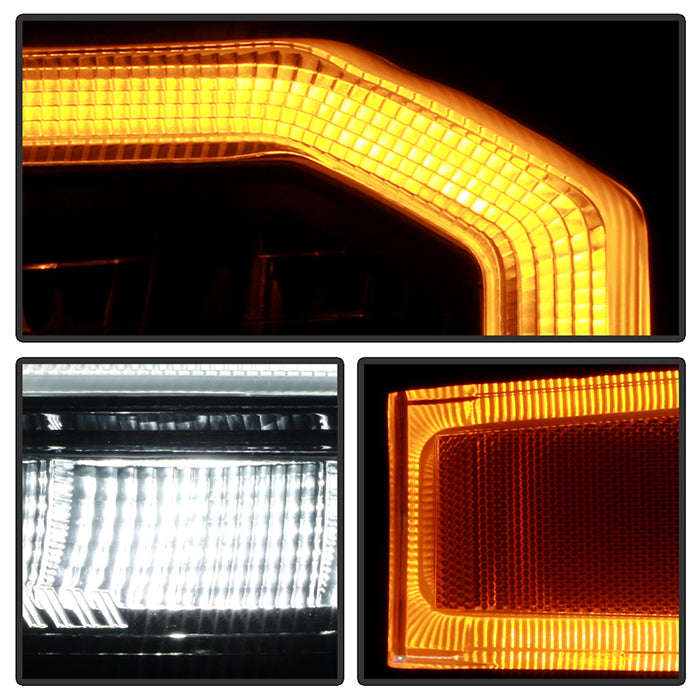 SPYDER Xtune 20-22 Toyota Tacoma Full LED w/DRL Headlight - OE Black Left (HD-JH-TTA20-FLED-OE-BK-L) 9953323