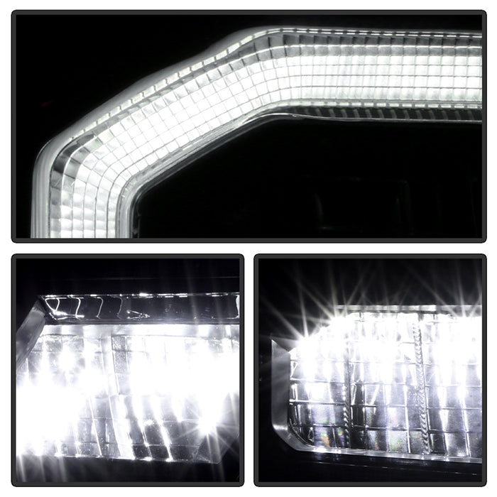 SPYDER Xtune 20-22 Toyota Tacoma Full LED w/DRL Headlight - OE Black Right (HD-JH-TTA20-FLED-OE-BK-R) 9953330