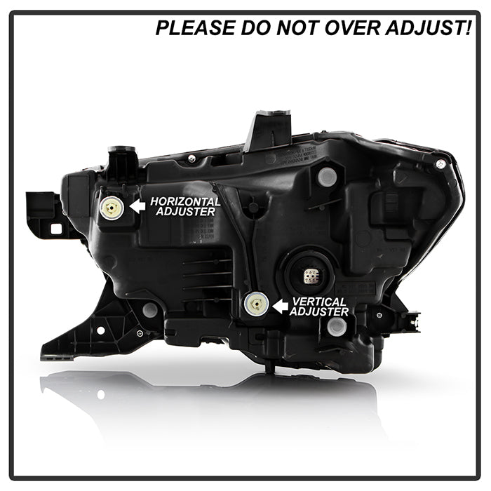 SPYDER Xtune 20-22 Toyota Tacoma Full LED w/DRL Headlight - OE Black Right (HD-JH-TTA20-FLED-OE-BK-R) 9953330