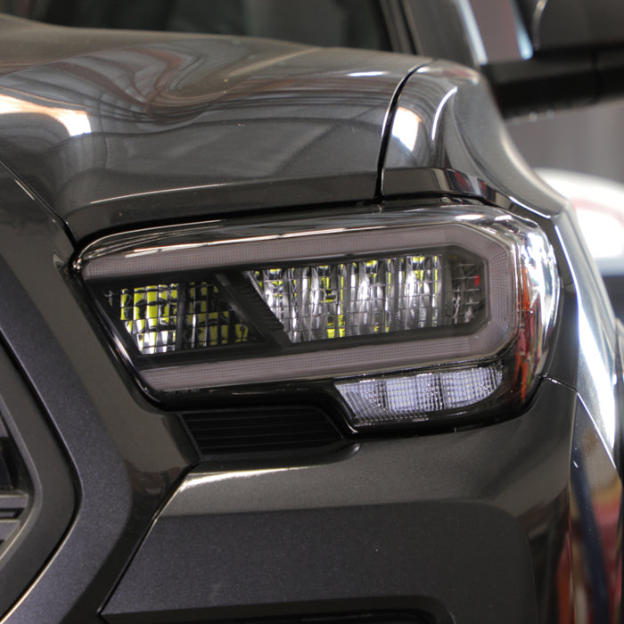 SPYDER Xtune 20-22 Toyota Tacoma Full LED w/DRL Headlight - OE Left (HD-JH-TTA20-FLED-OE-L) 9953309