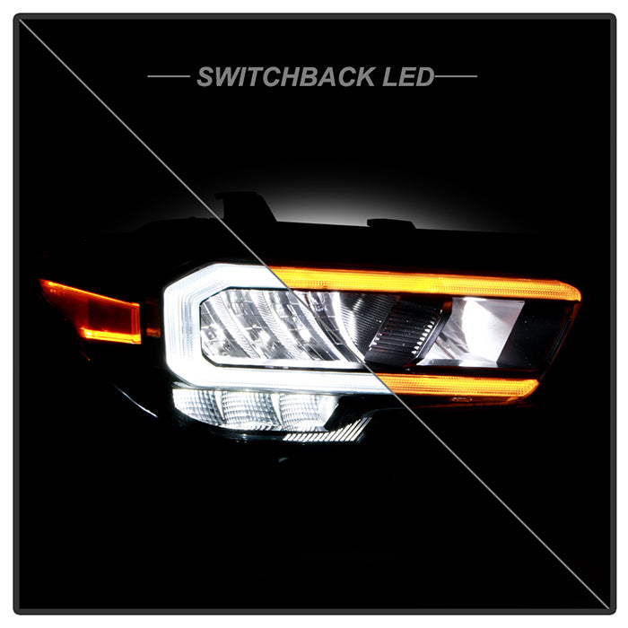 SPYDER Xtune 20-22 Toyota Tacoma Full LED w/DRL Headlight - OE Right (HD-JH-TTA20-FLED-OE-R) 9953316