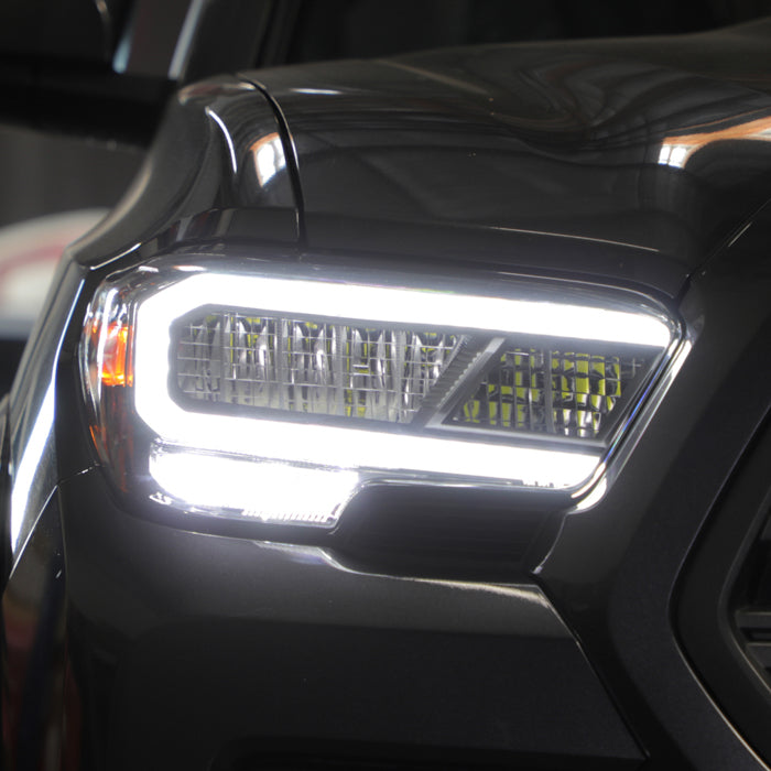 SPYDER Xtune 20-22 Toyota Tacoma Full LED w/DRL Headlight - OE Right (HD-JH-TTA20-FLED-OE-R) 9953316