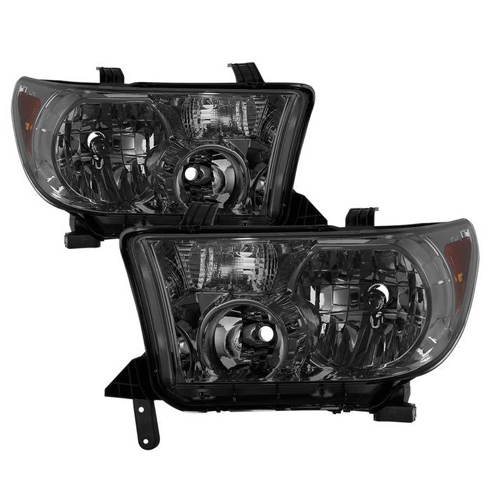 SPYDER Xtune Toyota Tundra 07-13 / Toyota Sequoia 08-13 OEM Style Headlights Smoked HD-JH-TTU07-AM-SM 5077356