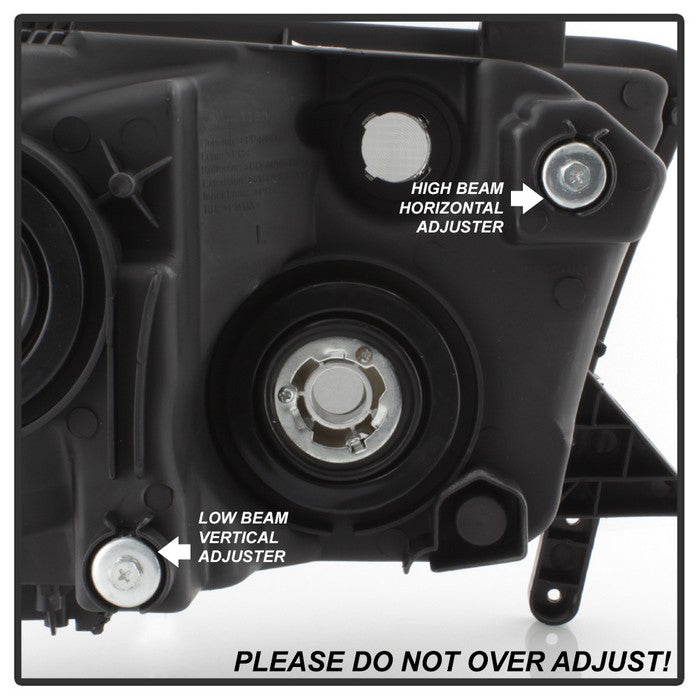 SPYDER Xtune Toyota Tundra 07-13 / Toyota Sequoia 08-13 OEM Style Headlights Smoked HD-JH-TTU07-AM-SM 5077356