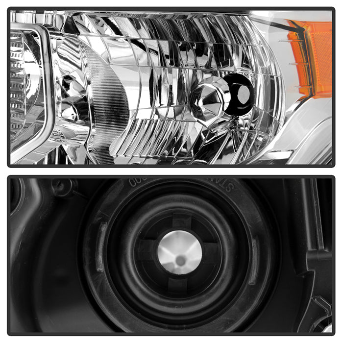 SPYDER xTune 14-17 Toyota Tundra w/o Running Lights OEM Style Halogen Headlights - Chrm (HD-JH-TTU14-AM-C) 9039690