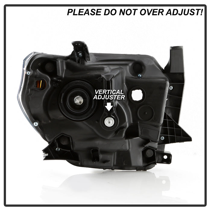 SPYDER xTune 14-17 Toyota Tundra w/o Running Lights OEM Style Halogen Headlights - Chrm (HD-JH-TTU14-AM-C) 9039690