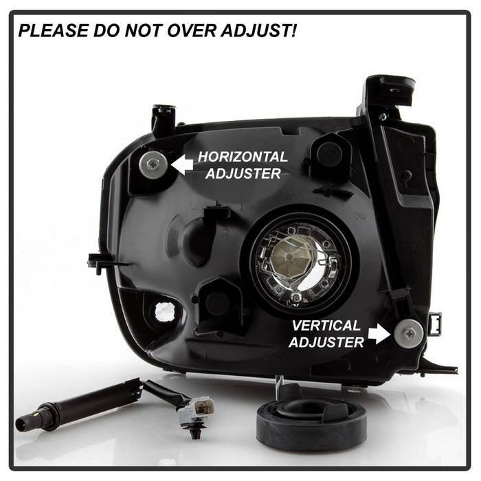 SPYDER xTune 05-06 Toyota Tundra 4DR Double Cab OEM Style Headlights - Chrome HD-JH-TTUN05-C 9043376