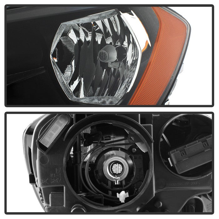 SPYDER xTune 15-17 VW Golf Halogen Driver Side Headlight - OEM Left (HD-JH-VG15-OE-L) 9940972