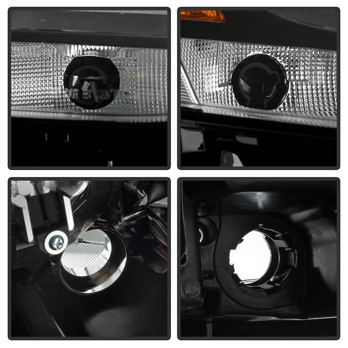 SPYDER Xtune Volkswagen Jetta 11-14 Amber Crystal Headlights Black HD-JH-VJ11-AM-BK 5075796