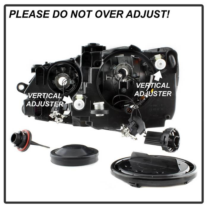 SPYDER xTune 11-18 Volkswagen Jetta Sedan OEM Style Halogen Headlights - Chrome (HD-JH-VJ11-AM-C) 9042348