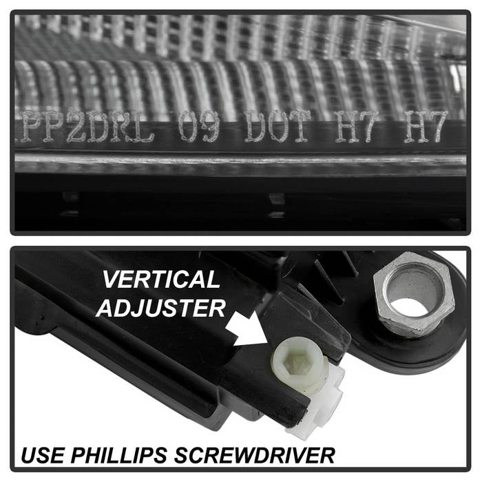 SPYDER xTune 11-18 Volkswagen Jetta Sedan OEM Style Halogen Headlights - Chrome (HD-JH-VJ11-AM-C) 9042348