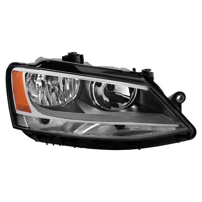 SPYDER xTune Volkswagen Jetta 11-14 Passenger Side Halogen Headlight - OEM R HD-JH-VJ11-OE-R 9939020