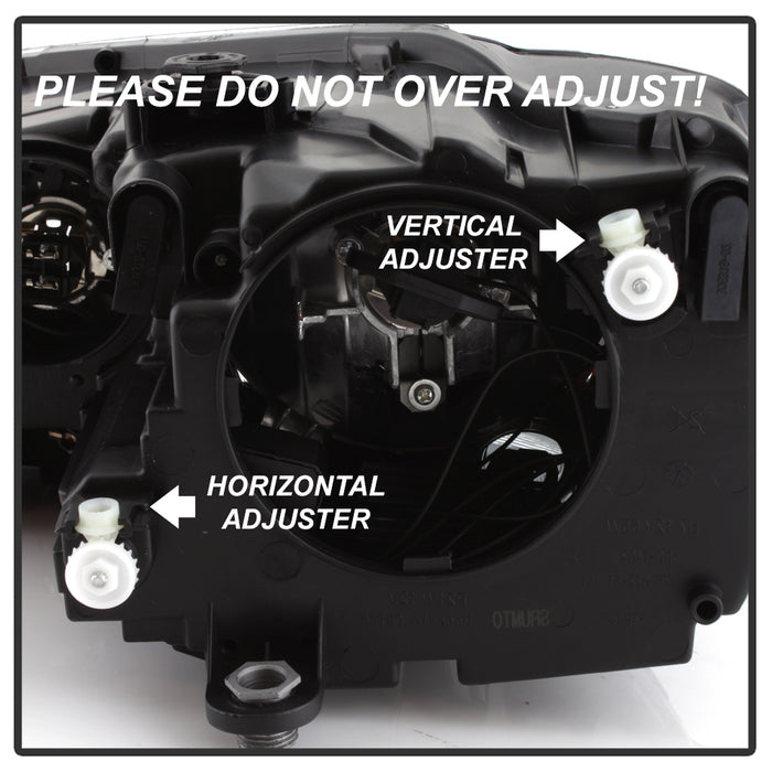 SPYDER xTune Volkswagen Jetta 11-14 Passenger Side Halogen Headlight - OEM R HD-JH-VJ11-OE-R 9939020
