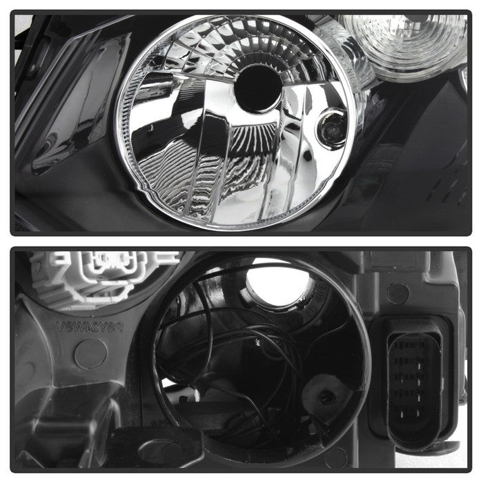 SPYDER xTune 10-14 VW Golf MK6 Driver Side Halogen Headlight - OE Left (HD-JH-VWG610-OE-L) 9942860