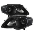 SPYDER Xtune Volkswagen Passat 06-10 (Halogen Only) Projector Headlights Black HD-JH-VWPAT06-BK 9025563