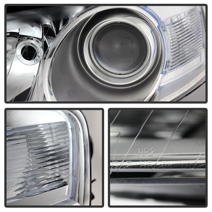SPYDER Xtune Volkswagen Passat 06-10 (Halogen Only) Projector Headlights Chrome HD-JH-VWPAT06-C 9025570