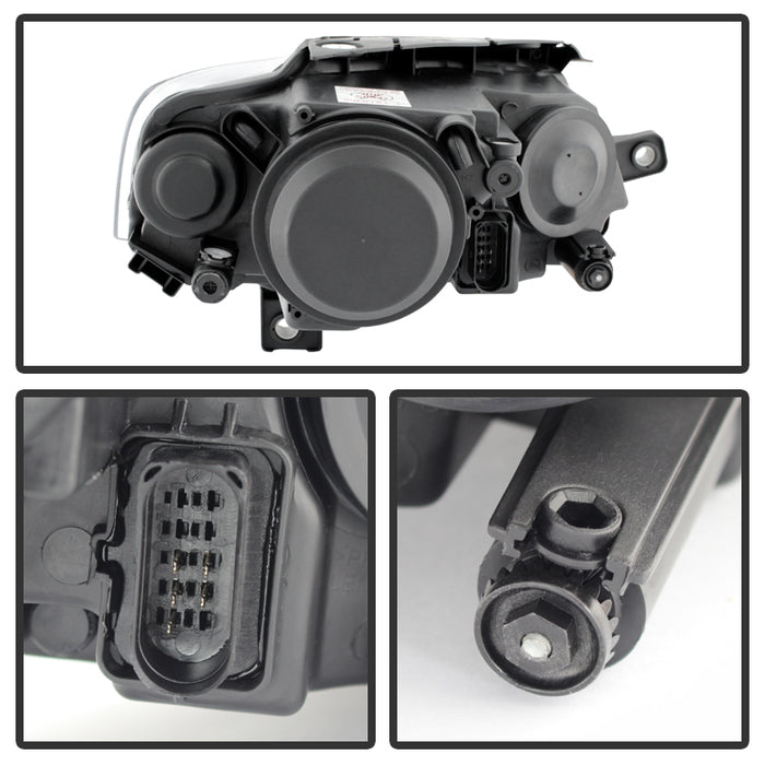 SPYDER Xtune Volkswagen Passat 06-10 (Halogen Only) Projector Headlights Chrome HD-JH-VWPAT06-C 9025570