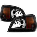 SPYDER xTune 00-05 Cadillac Deville Crystal Headlights - Black (HD-ON-CADDEV00-BK) 9040368
