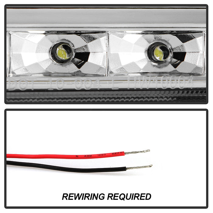 SPYDER Xtune Toyota Tacoma 01-04 1 Piece w/ Chrome Trim Corner Crystal Headlights HD-ON-TT01-1PC-LED-CC-C 5056368