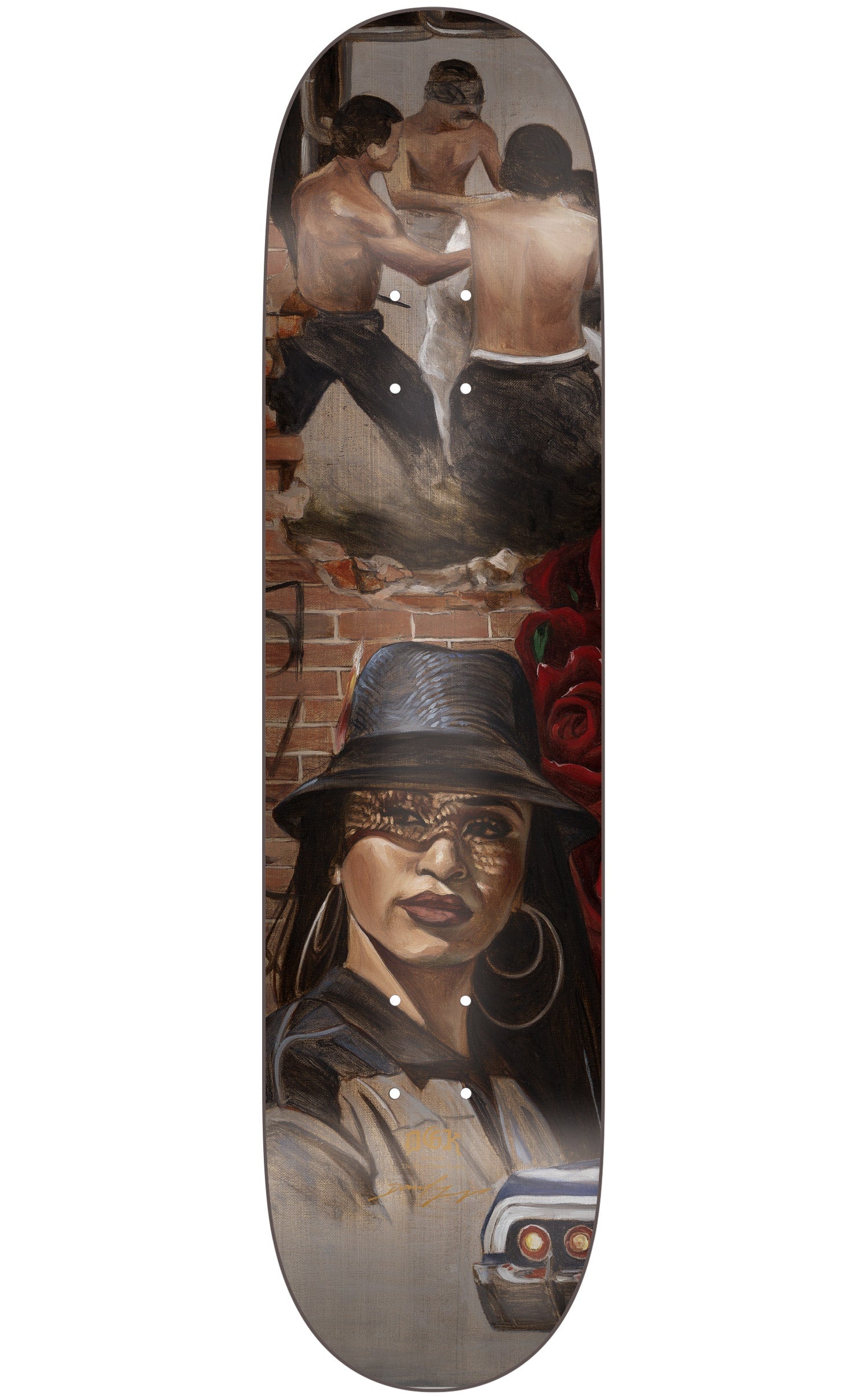 DGK x Godffiti No.1 Skateboard Deck - 8.0″ Multi