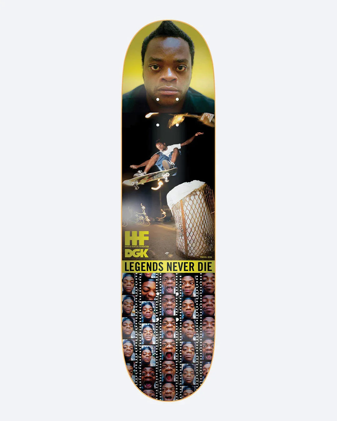 DGK Street Soldier HHF2/Reda Skateboard Deck - 8.25"