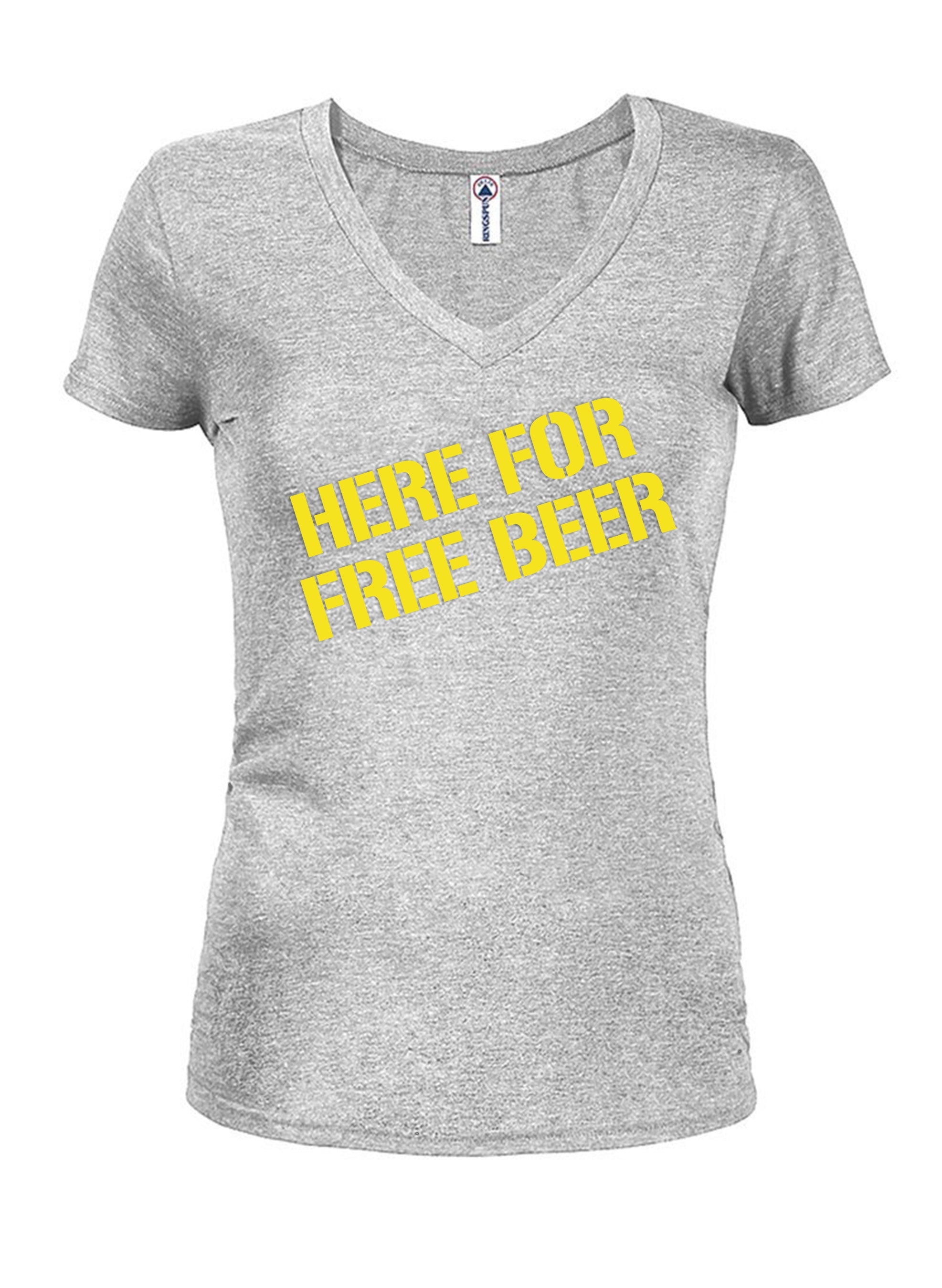 Here For Free Beer T-Shirt
