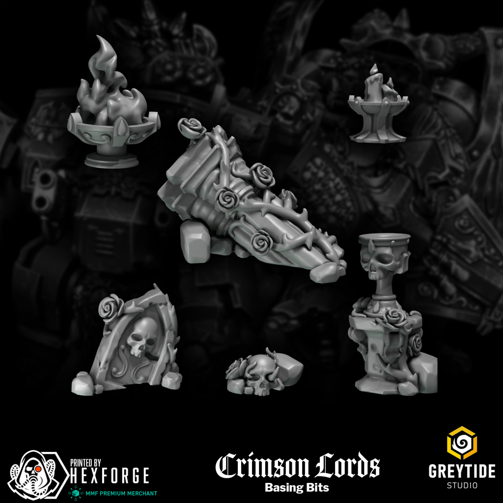 Crimson Lords - Basing Bits