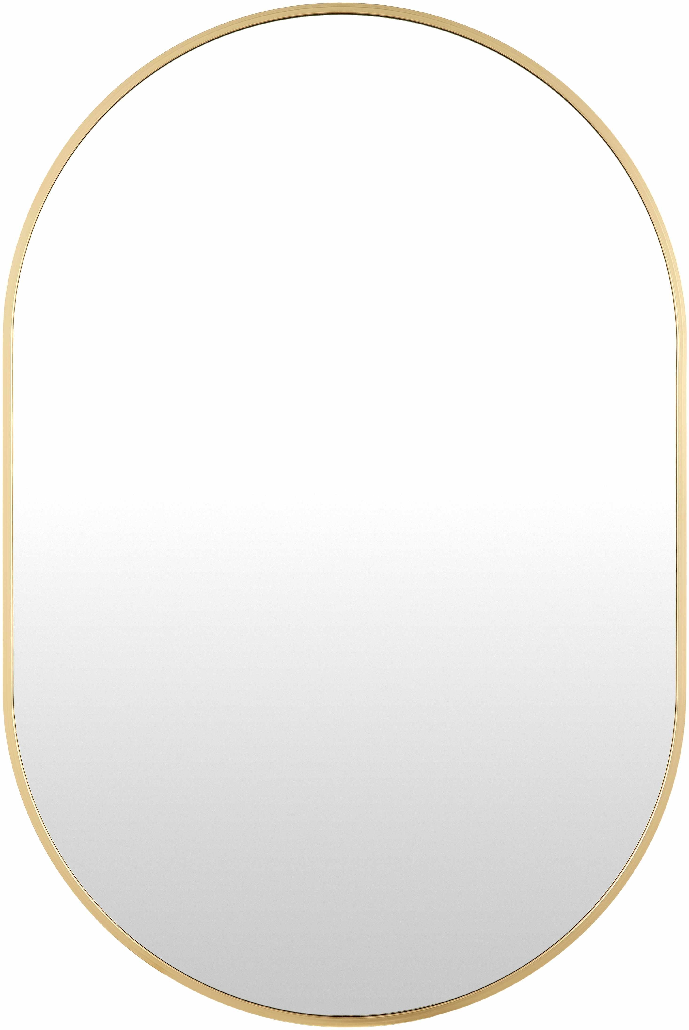 Hagenburg Gold Iron Frame Mirror