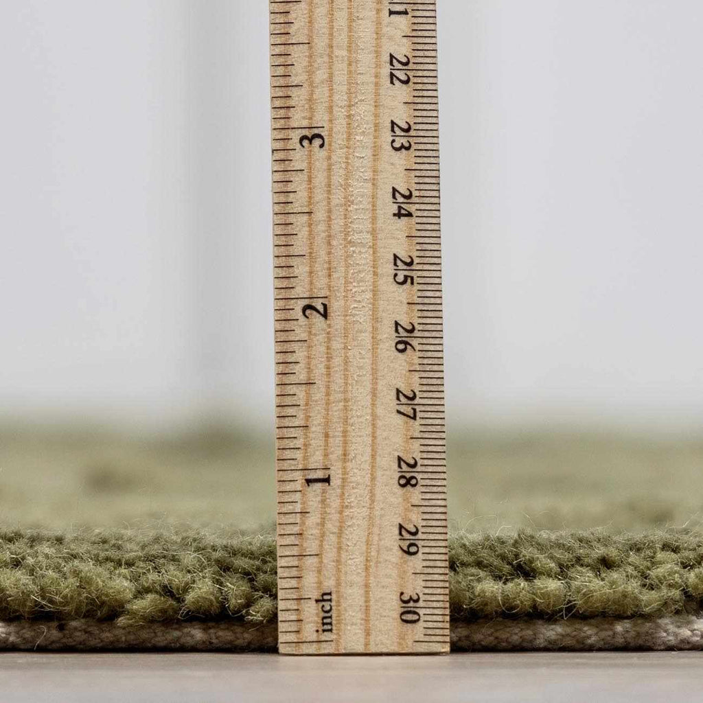 Washable Wool Rug - Green - Clearance