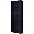 5-Shelf Storage Bookcase Modern Multi-Functional Display Cabinet-White