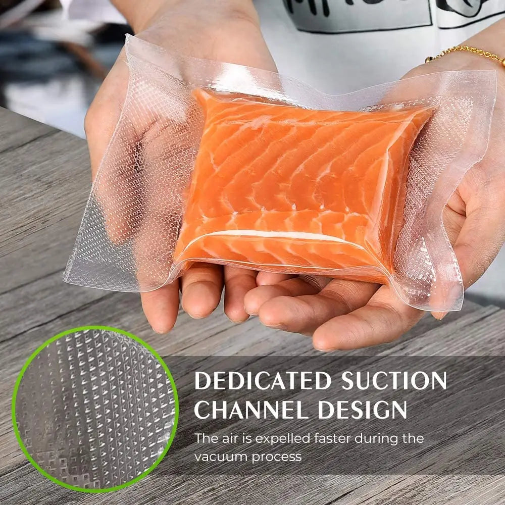 saengQ Kitchen Bags For Vacuum Food Vacuum Sealer Bag Sous Vide Storage Sealer bag Vacuum Packaging 12/15/20/25/30 cm*500 cm