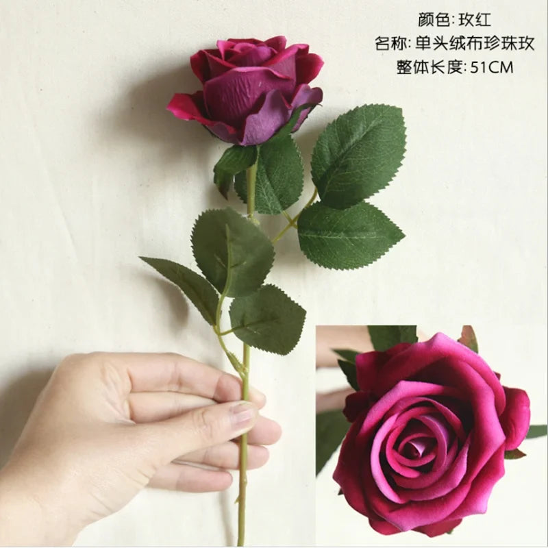 Artificial Flowers Rose Home Wreath Wedding Wreath Decoration Living Room Furnishings Diy Household Products Roses Bouquet Arch