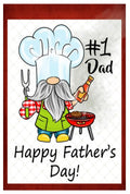 Happy Father's Day Garden Flag 2 Sided Grilling
