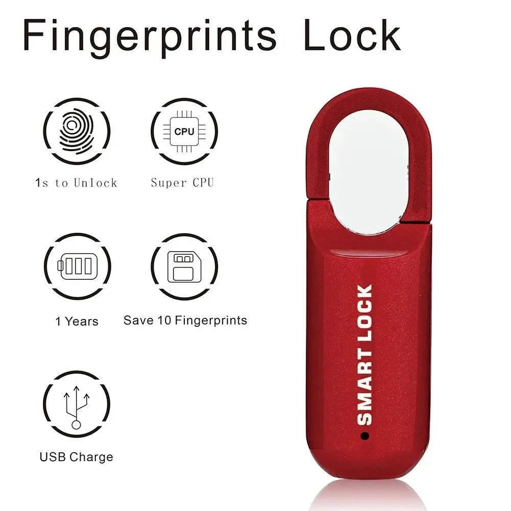 Mini Fingerprint Padlock Smart Touch