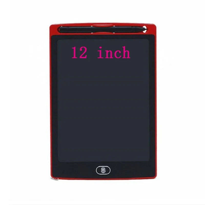 8. 5/12inch LCD Writing & Drawing Tablet with Stylus - Large Display, Reusable Doodle Pad, Educational Toy for Youngsters