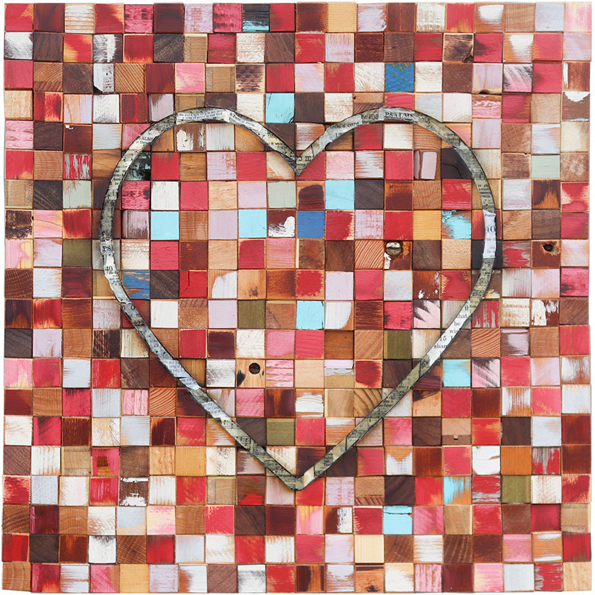 New Song In My Heart Mosaic Art Prints
