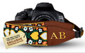 Personalized Embroidered Heart Camera Strap - Camera Strap for SLR/ DSLR