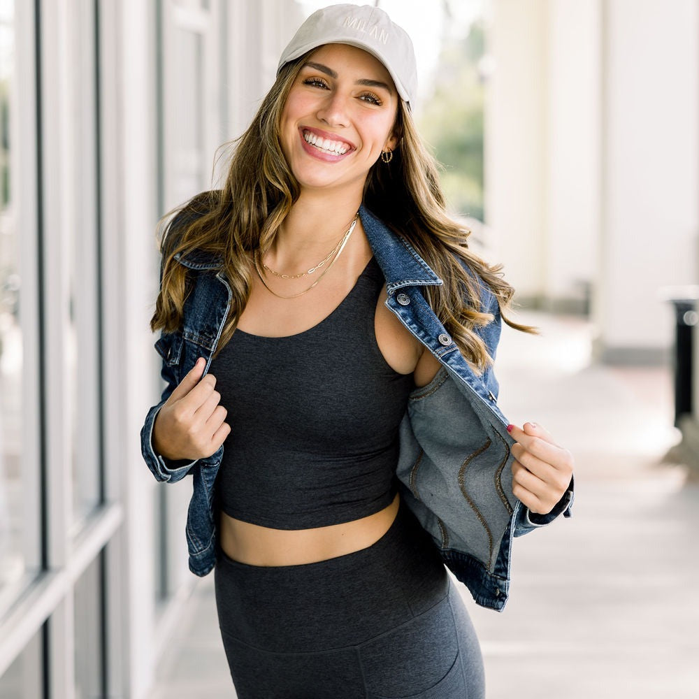 SoftLuxe Long Crop Top - Final Sale