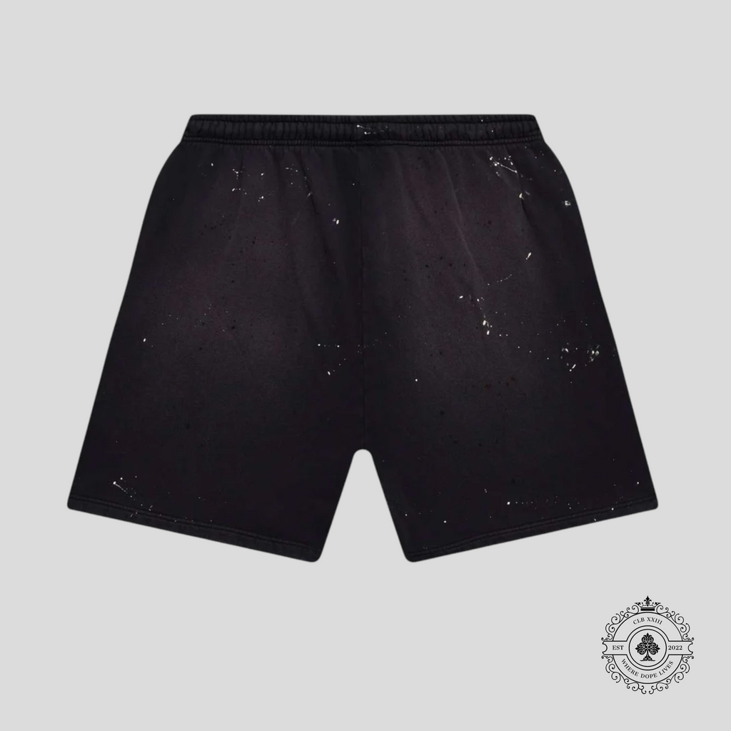Hellstar Halloween Sport Logo Shorts in Black