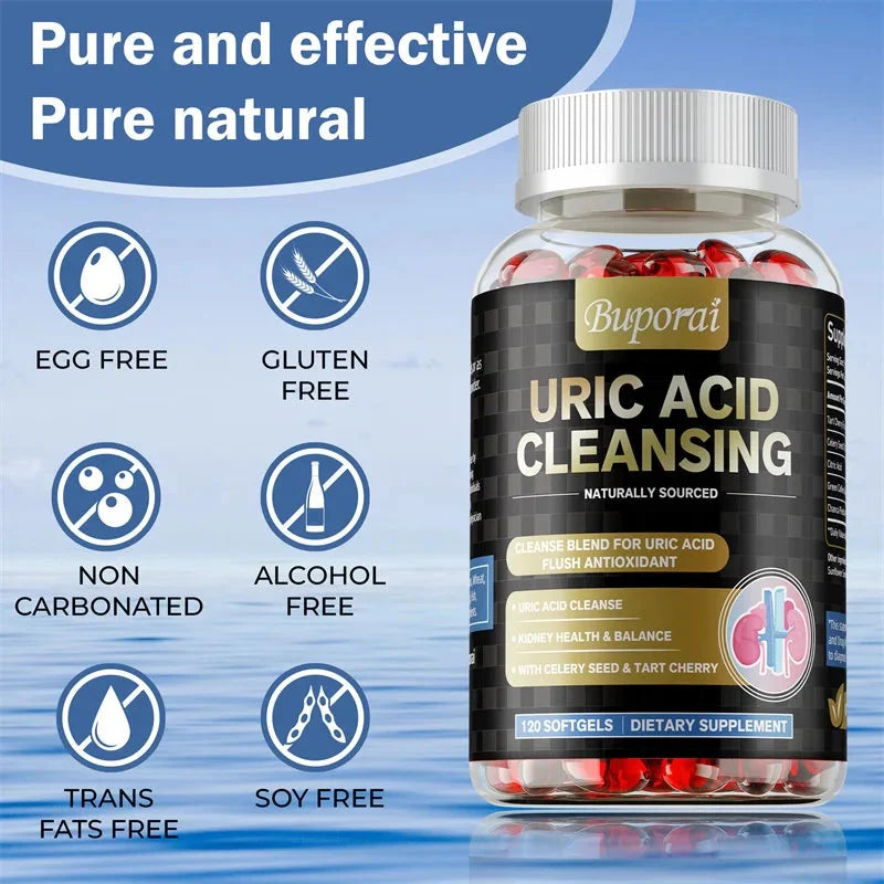 Herbal Supplement-Uric Acid Cleanser & Kidney Support.