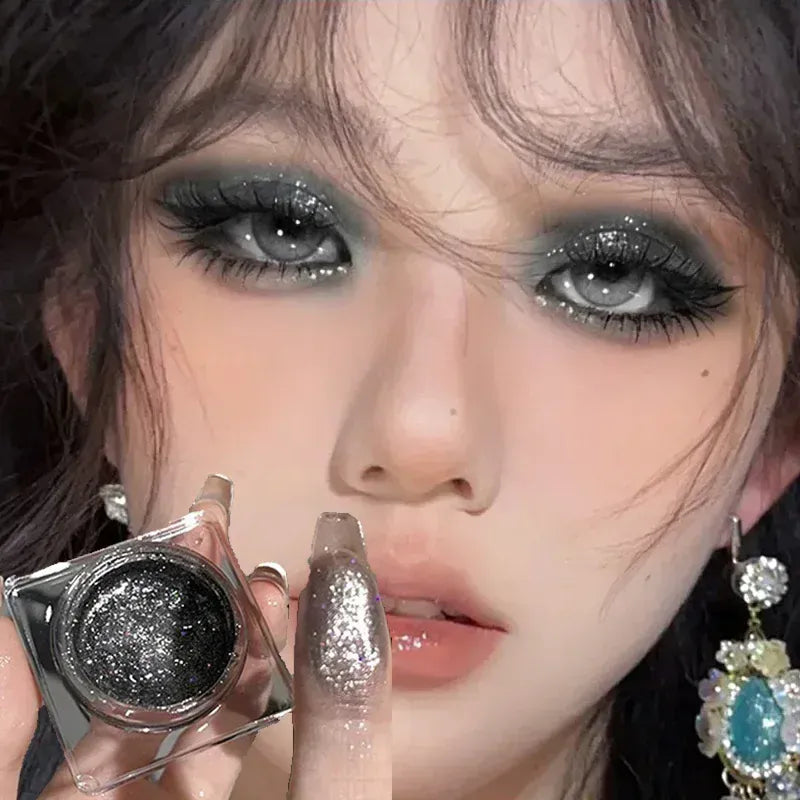 High Gloss Black Eyeshadow Make Up Palette