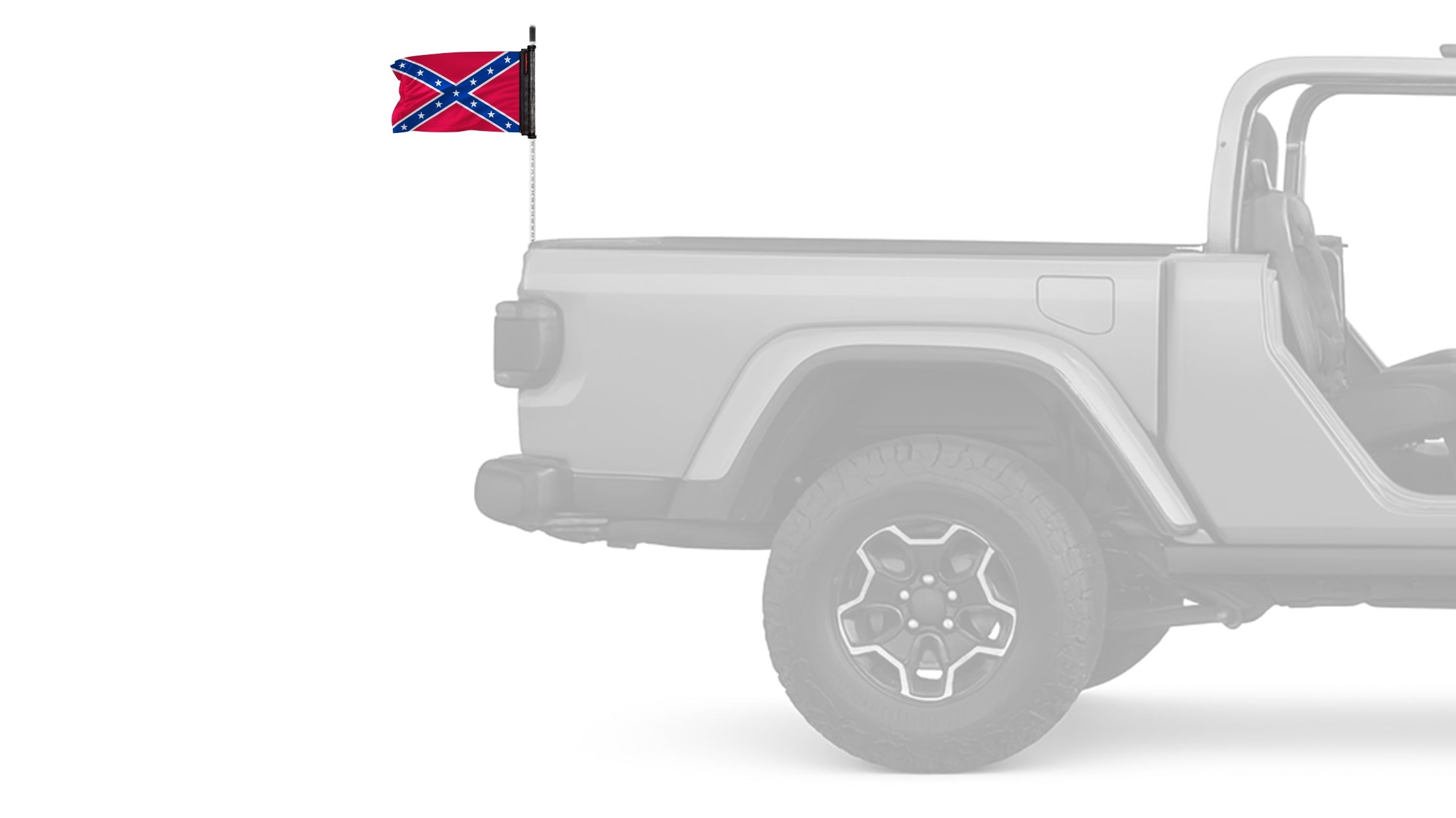 Confederate 12"x18" Forever Wave Flag