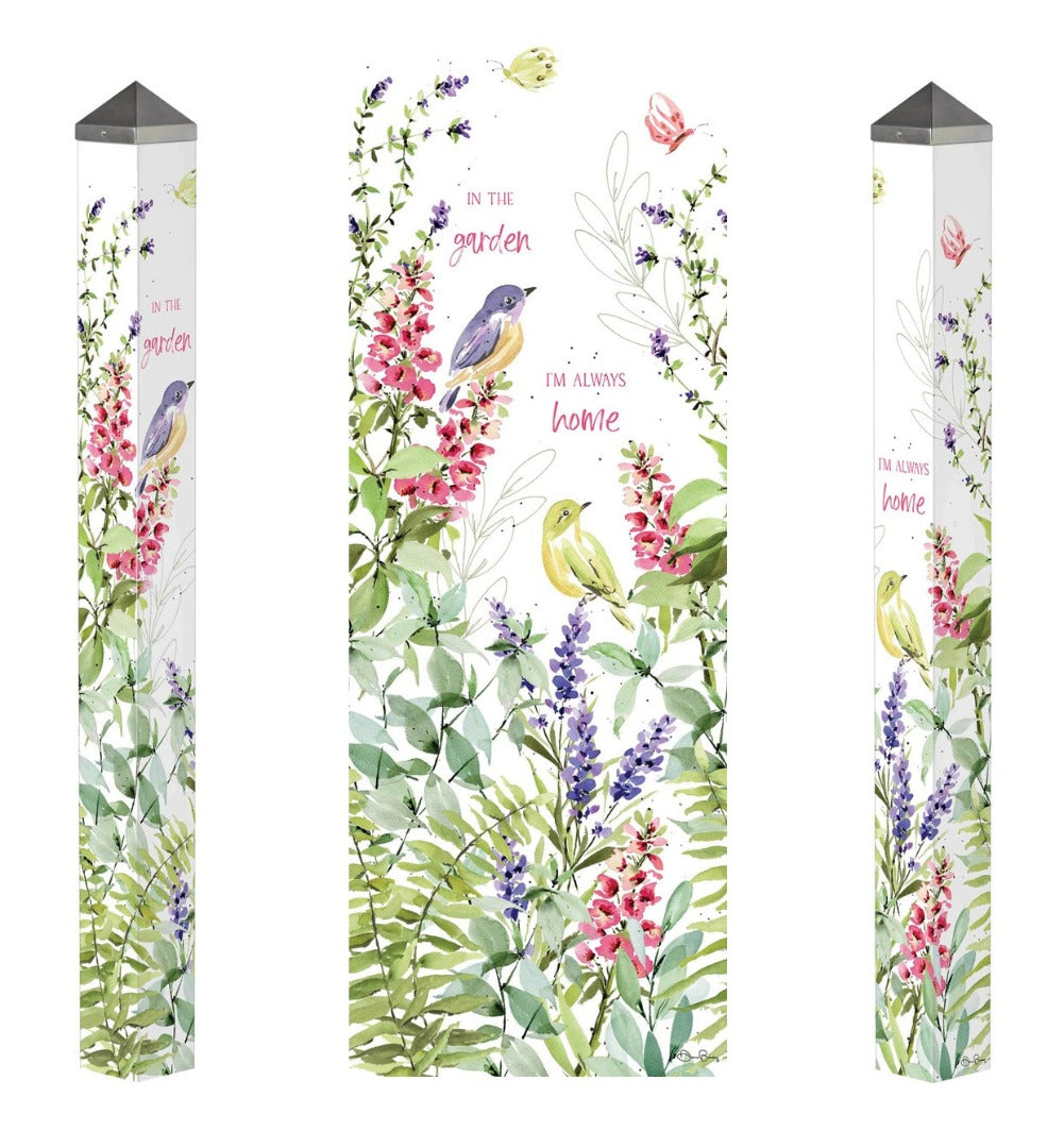 Home In The Garden Art Pole 60