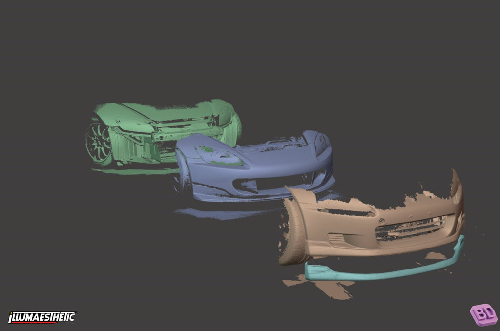 Honda S2000 (AP1) 3D Scan (1999-2003)