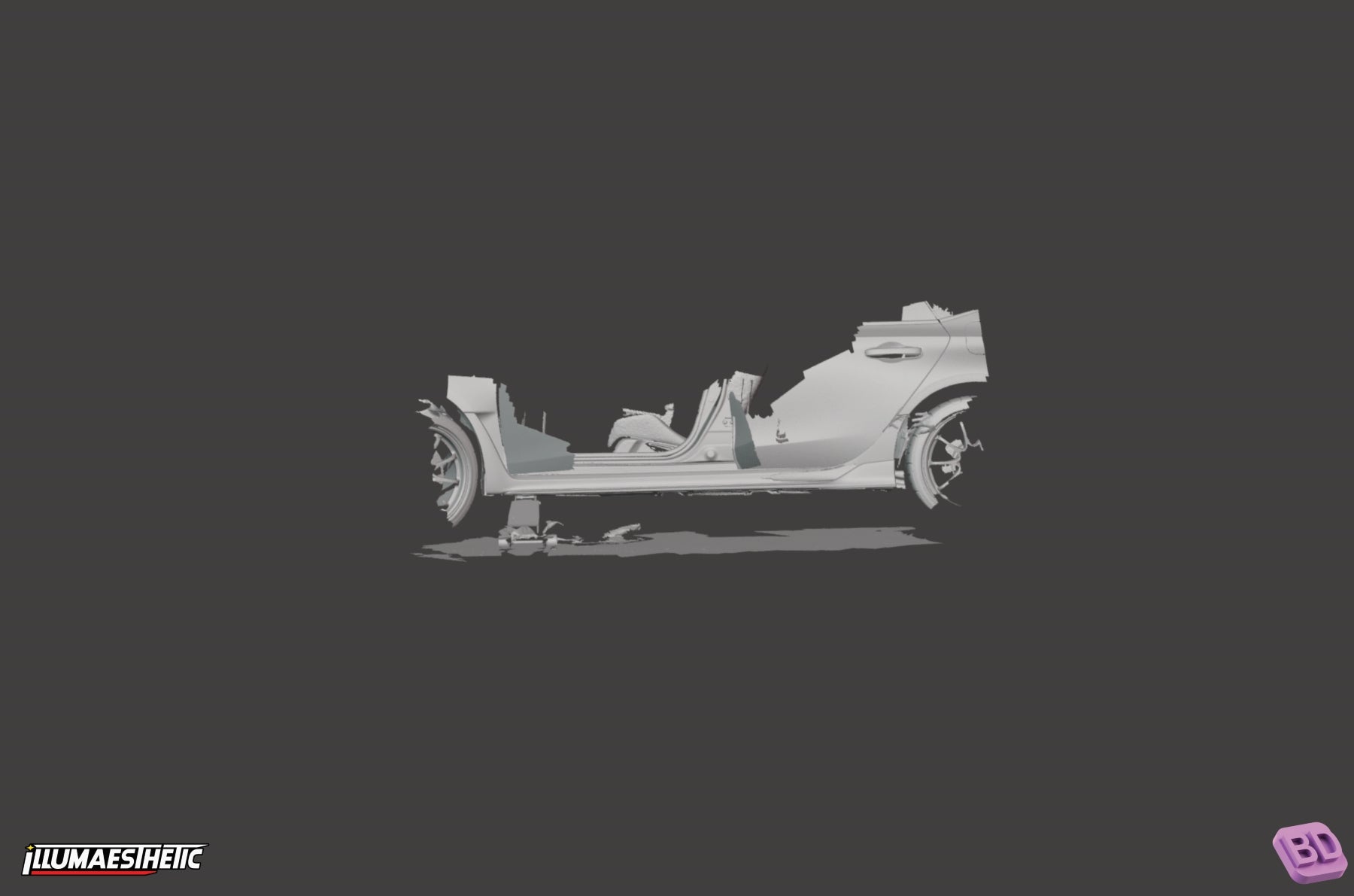 Honda Civic Type R (FL5) 3D Scan (2023+)